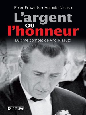 cover image of L'argent ou l'honneur